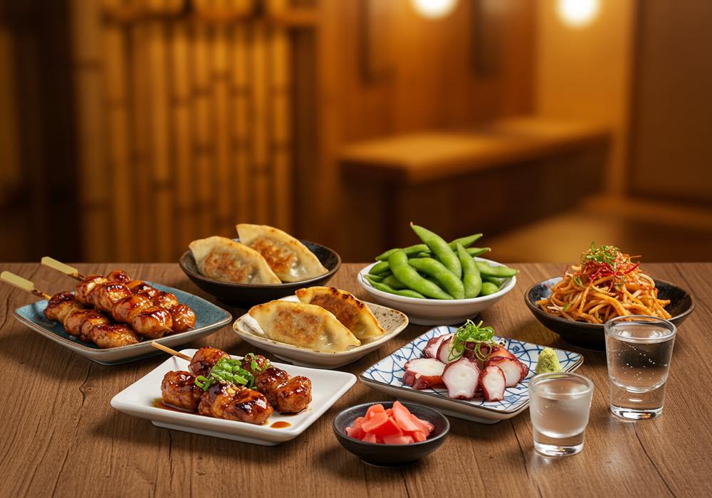 料理の盛り合わせ